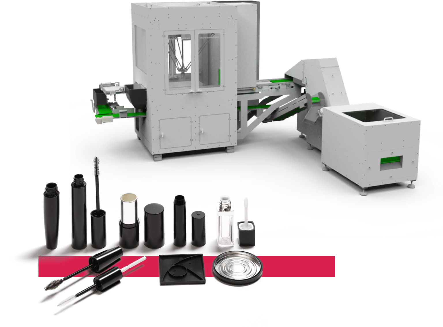 weckerle machines Color cosmetics and lipstick filling machine