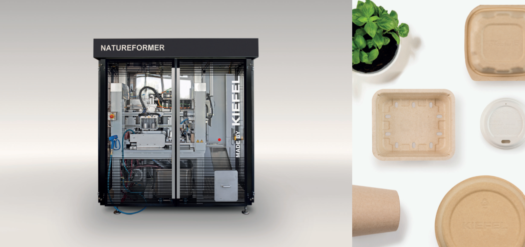 Fiber-based container molding start-up machine product image